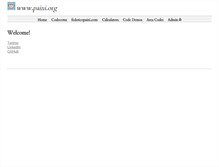 Tablet Screenshot of paini.org